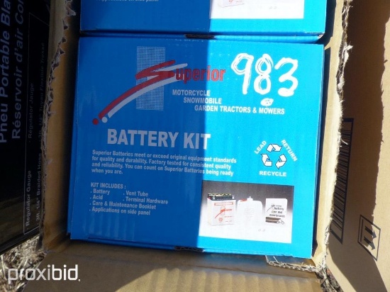 NEW LAWNMOWER BATTERY 12N14-A3 NEW SUPPORT EQUIPMENT