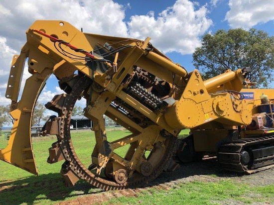 2011 TRENCOR T1360W WHEELED TRENCHER SN:291 powered by Cat C13 diesel engine, 440hp, equipped with e