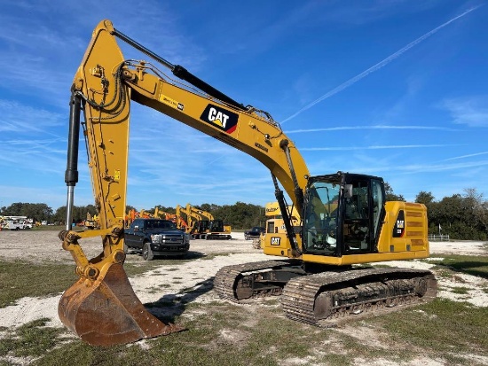 2018 CAT 320 HYDRAULIC EXCAVATOR SN:HEX01558 powered by Cat diesel engine, equipped with Cab, air, 1