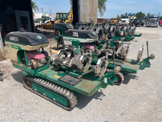 2009 MCELROY TRACKSTAR FUSION MACHINE SN:C26507 powered by gas engine, equipped with 2in. to 8in fus