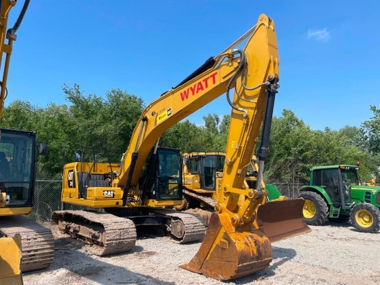2018 CAT 320 HYDRAULIC EXCAVATOR SN:HEX02094 powered by Cat diesel engine, equipped with Cab, air, C