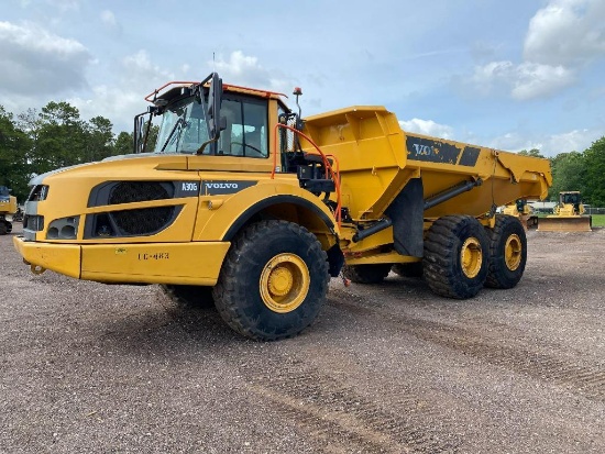 2018 VOLVO A30G ARTICULATED HAUL TRUCK SN:742119 6x6, powered by V-D11M diesel engine, equipped with