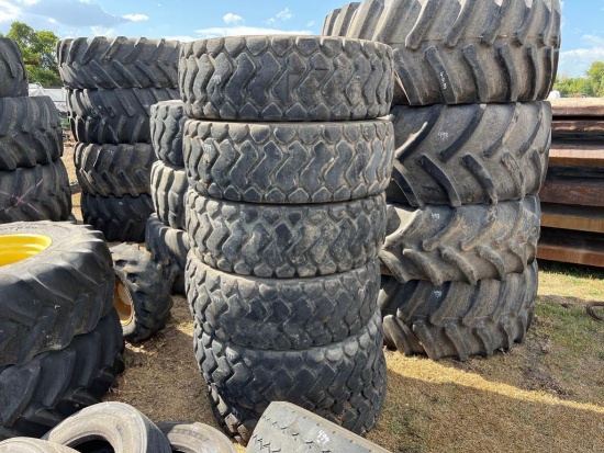 (6) 17.5R25 TIRES TIRES, NEW & USED