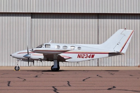 1970 CESSNA 414 AIRPLANE N1234W. This plane has 9984.4 TT. This plane was seized by law enforcement.