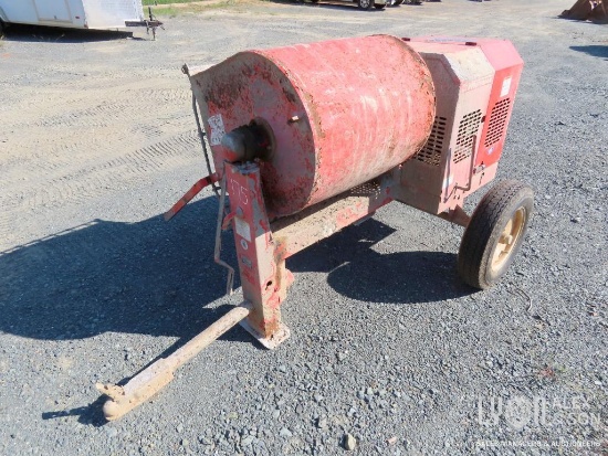 MULTIQUIP CONCRETE MIXER SUPPORT EQUIPMENT powered by gas engine, towable.BOS ONLY