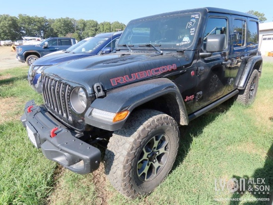 2021 JEEP WRANGLER UNLIMITED SPORT UTILITY VEHICLE 4x4, powered by 2.0L gas engine, equipped with