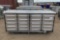 NEW STEELMAN 7' STAINLESS NEW SUPPORT EQUIPMENT 11 drawers workbench / coffre. Located in: Bainsvill