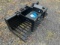 New KIT CONTAINER 76'' SKELETON HYDRAULIC GRAPPLE BUCKET SKID STEER ATTACHMENT to fit skid steer qui