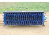 NEW GREATBEAR 72'' BROOM ANGLE SKID STEER ATTACHMENT to fit skid steer loader. Located in: Bainsvill