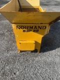 NORMAND S3P 56 SAND/ SALT SPREADER SNOW EQUIPMENT SN:5167 0.5 cy capacity, to fit 3 pt hitch. Locate