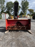 BER-VAC SA92 92IN. SNOWBLOWER SNOW EQUIPMENT SN:to fit on 3pt hitch. Located in: Bainsville K0C 1E0.