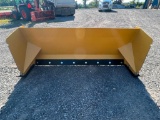 New KIT CONTAINER 8' SNOW PUSHER SNOW EQUIPMENT to fit skid steer quick coupler. Located in: Bainsvi