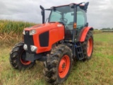 2015 KUBOTA M6-131DTCC AGRICULTURAL TRACTOR SN:powered by Kubota diesel engine, equipped cab, heat,