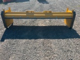 New KIT CONTAINER 10' SNOW PUSHER SNOW EQUIPMENT to fit skid steer quick coupler. Located in: Bainsv