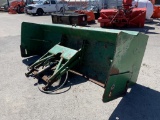 2001 ARTISANALE 96IN. FRONT PLOW/ GRATTE AVANT SNOW EQUIPMENT SN:equipped with partial subframe. Loc