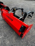 NEW COTECH EI30712 7FT. -12FT. INVERTED FRONT PLOW/ GRATTE AVANT SNOW EQUIPMENT equipped with partia