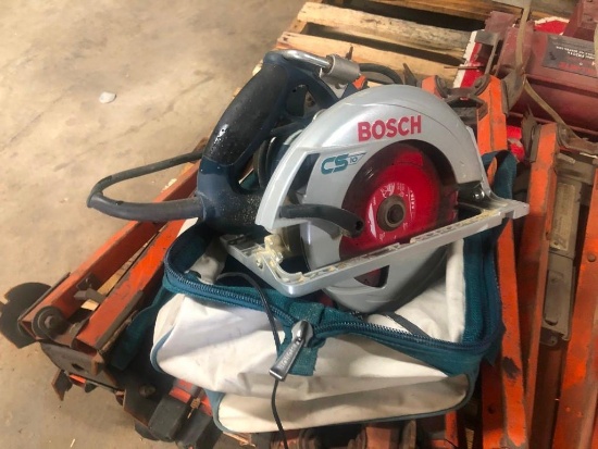 BOSCH CS10 10IN. ELECTRIC CIRCULAR SAW SUPPORT EQUIPMENT