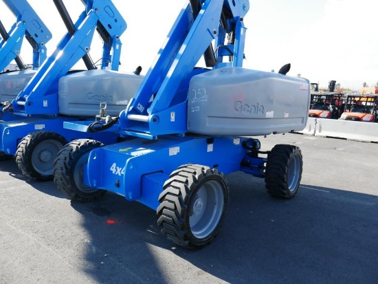 2012 GENIE S60X BOOM LIFT SN:23384 4x4, powered by diesel engine, equipped with 60ft. Platform heigh