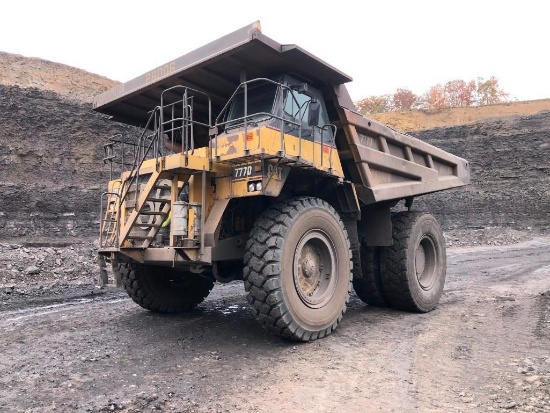 CAT 777D STRAIGHT FRAME HAUL TRUCK SN:AGC00556 powered by Cat 3508 diesel engine, equipped with EROP