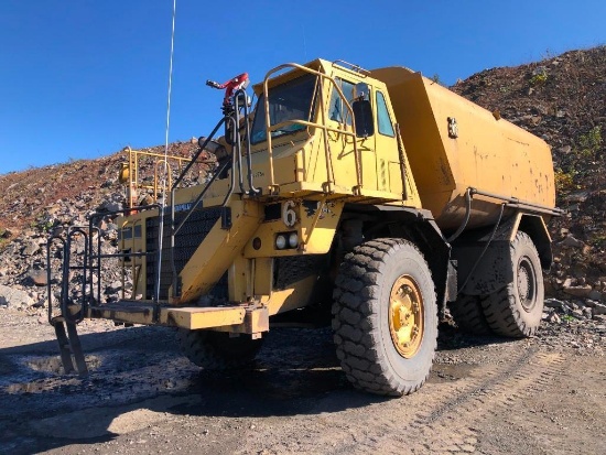 CAT 773B OFF ROAD WATER TRUCK SN:63W00942 powered by Cat 3412 diesel engine, equipped with EROPS, 12