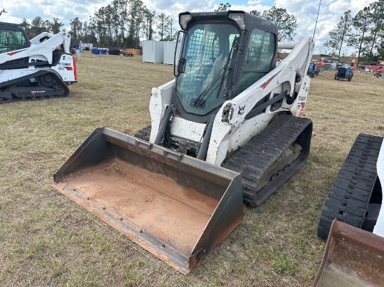 2018 BOBCAT T770 RUBBER TRACKED SKID STEER SN:AT6316050 powered by Bobcat T4 diesel engine, 92hp,