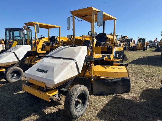 2016 LAYMOR SM400 SWEEPER SN:37258 powered by diesel engine, equipped with OROPS, 8ft. Sweeper,