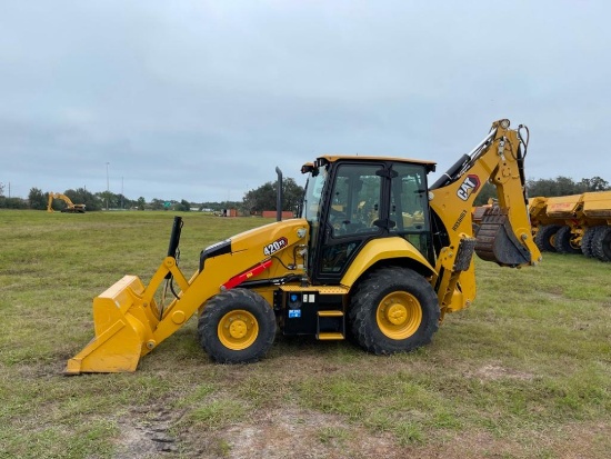 2021 CAT 420XE TRACTOR LOADER BACKHOE... SN-01103 4x4, powered by Cat diesel engine, equipped with