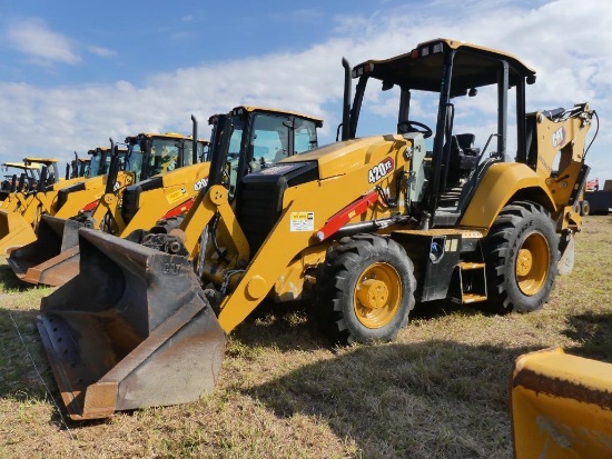 2020 CAT 420XE TRACTOR LOADER BACKHOE SN:H9X00421 4x4, powered by Cat diesel engine, equipped with