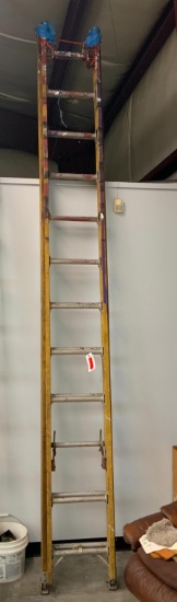 24FT. FIBERGLASS EXTENSION LADDER SUPPORT EQUIPMENT . All Items need to be removed by March 10th,