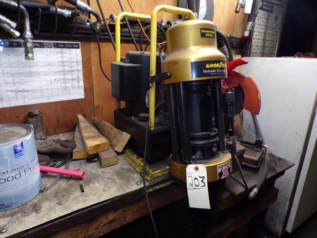 Goodyear PC125 Perma Hydraulic Hose Crimper, 1 Proxibid