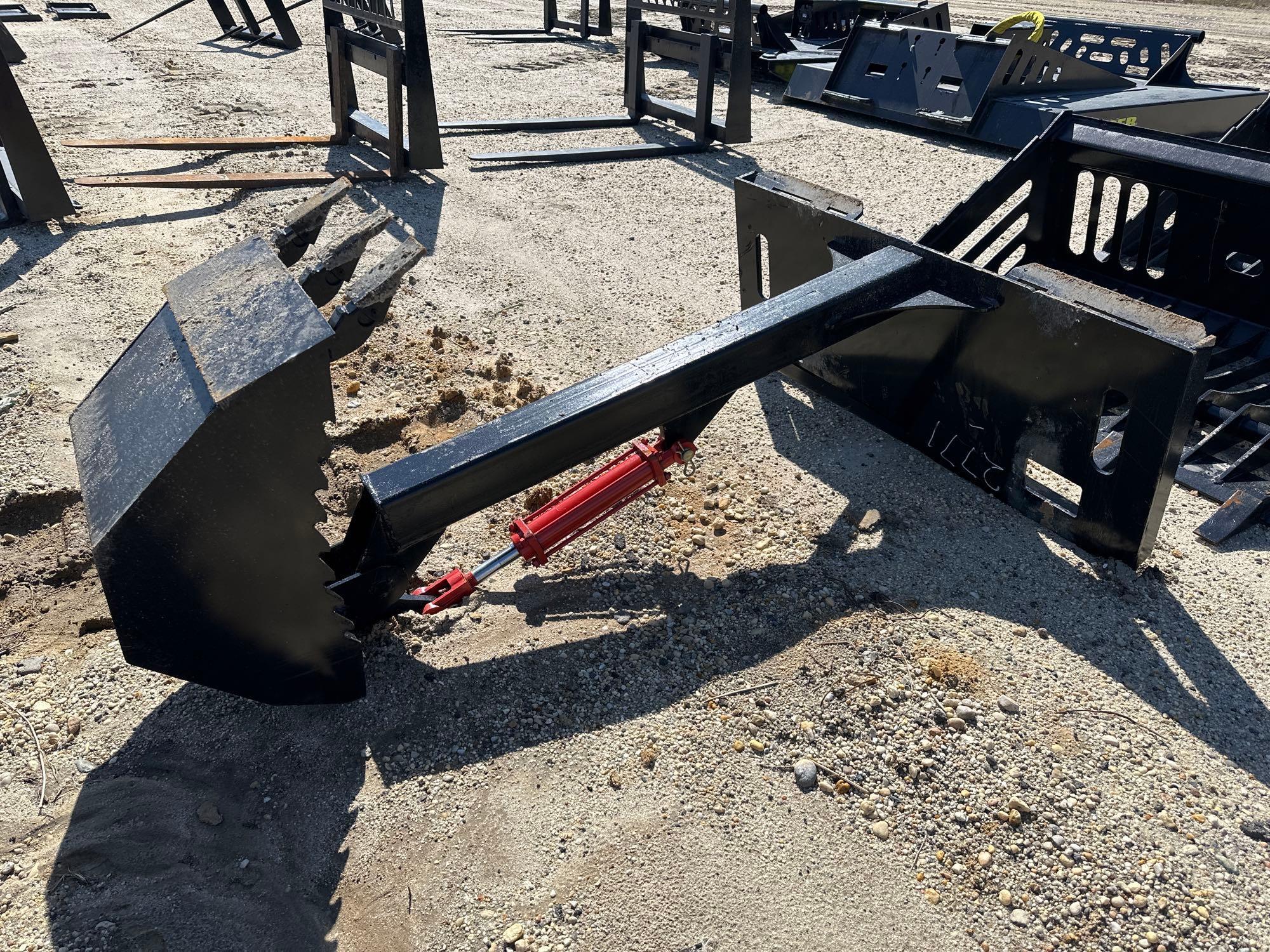 NEW MIDSTATE BACKHOE SKID STEER ATTACHMENT Proxibid