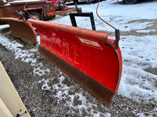 WESTERN 6.5FT. POWER ANGLE SNOW PLOW SNOW EQUIPMENT