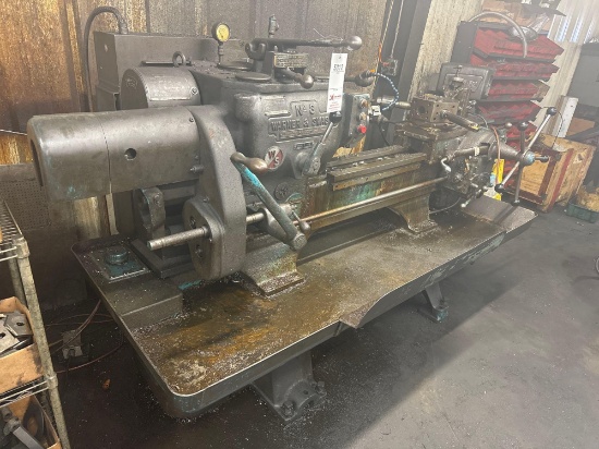 WARNER & SWASEY M-1200 NO.3 TURRET LATHE, SN: 2586143, LOT# 340, 8" CHUCK SIZE INDUSTRIAL SHOP