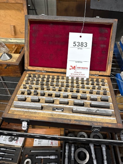 GAUGE BLOCK SET INDUSTRIAL SHOP EQUIPMENT