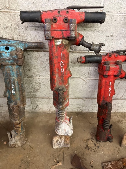90LB. JACKHAMMER SUPPORT EQUIPMENT