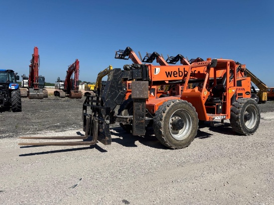 2018 JLG 10054 TELESCOPIC FORKLIFT SN:0160083993 4x4, powered by diesel engine, equipped with OROPS,