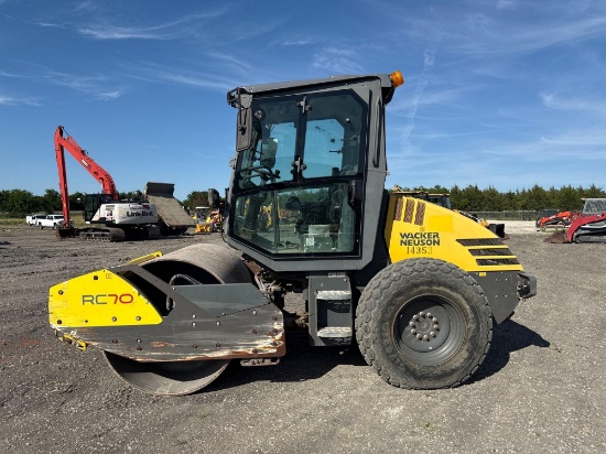 2018 WACKER RC70 VIBRATORY ROLLER SN:WNCR0801THAA00425 powered by diesel engine, equipped with
