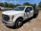 2017 FORD F350XL FLATBED TRUCK VN:1FD8W3G64HED14624 powered by 6.2L gas engine, equipped with