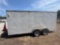 2020 FAST CARGO 7x16 ENCLOSED CARGO TRAILER VN:N/A, equipped with side door, rear ramp door, tandem