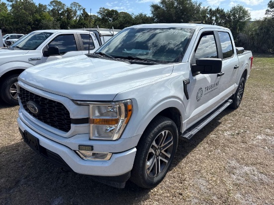 2022 FORD F150STX PICKUP TRUCK VN:1FTW1E88NFB23725 4x4, powered by 3.5L gas engine, equipped with