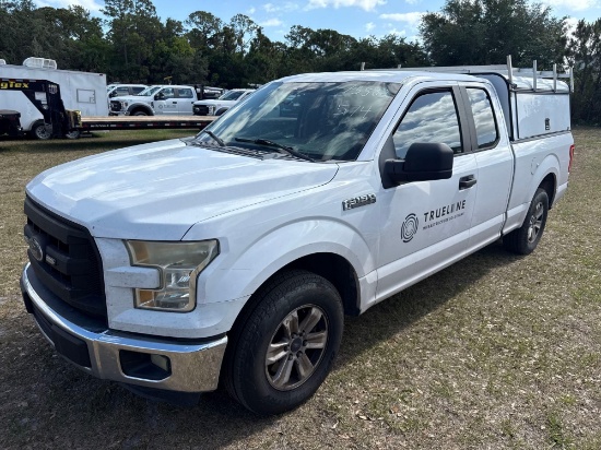2015 FORD F150XLT PICKUP TRUCK VN:1FTEX1G87FKD75583 powered by 3.5L gas engine, equipped with