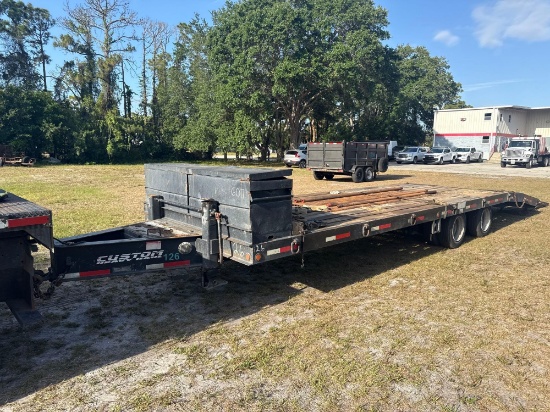 2017 CUSTOM 15T232ELP TAGALONG TRAILER VN:1L9PU2326HG423335 equipped with 23ft. x 102in. deck, 7ft.