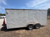 2020 FAST CARGO 7x16 ENCLOSED CARGO TRAILER VN:N/A, equipped with side door, rear ramp door, tandem