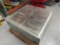 WAREHOUSE EXHAUST FAN & PALLET OF CONCRETE MIX SUPPORT EQUIPMENT