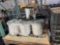 ROLLS OF MULE TAPE ON RACK SUPPORT EQUIPMENT