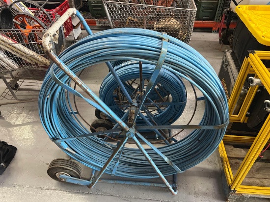 ROLLS OF FIBERGLASS FISH TAPE SUPPORT EQUIPMENT