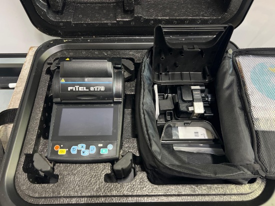 FITEL S179 SINGLE FIBER FUSION SPLICER KIT, SN 1363, WITH CLEVER SUPPORT EQUIPMENT