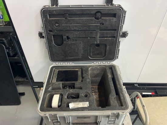 DIGI TRAK AF8 DISPLAY, SN 30186450, WITH CHARGER AND CASE SUPPORT EQUIPMENT