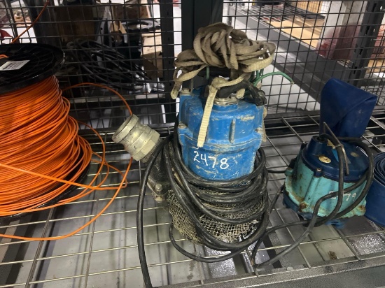 TSURUMI 2" ELECTRIC SUB PUMP SUPPORT EQUIPMENT