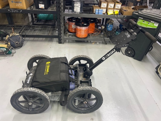 US RADAR QUANTUM IMAGER 3 FREQUENCY GROUND PENETRATING RADAR